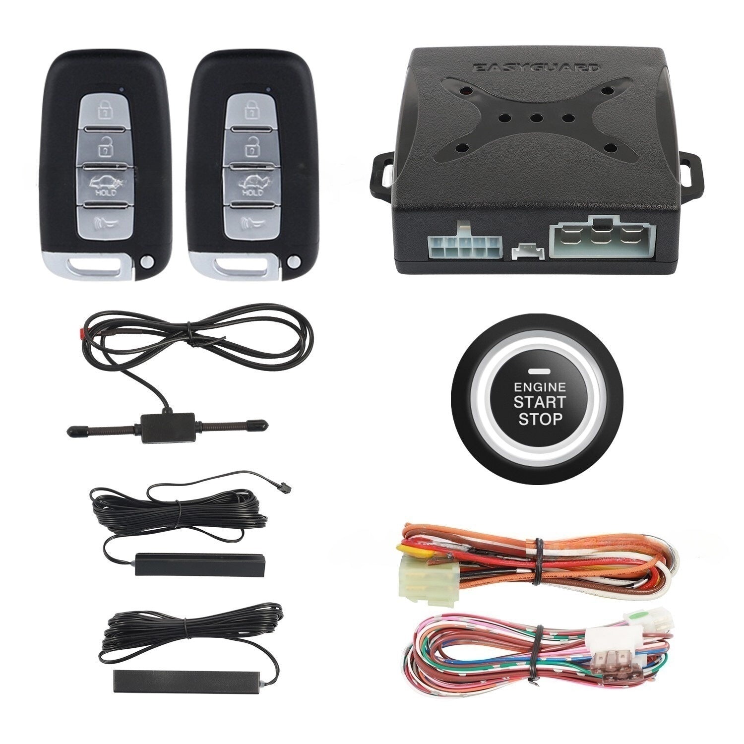 Intelligent induction Control Car Anti-Theft
