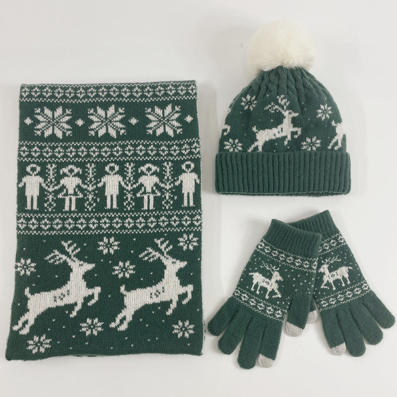 Christmas Winter Knitted Suit