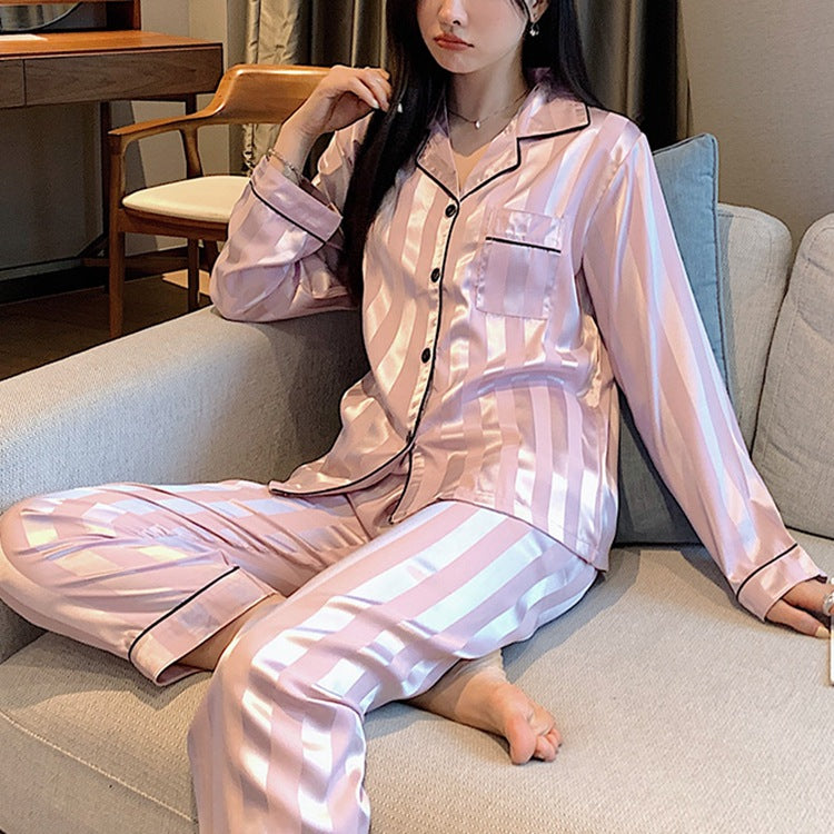 Lace Cardigan Pajamas Female
