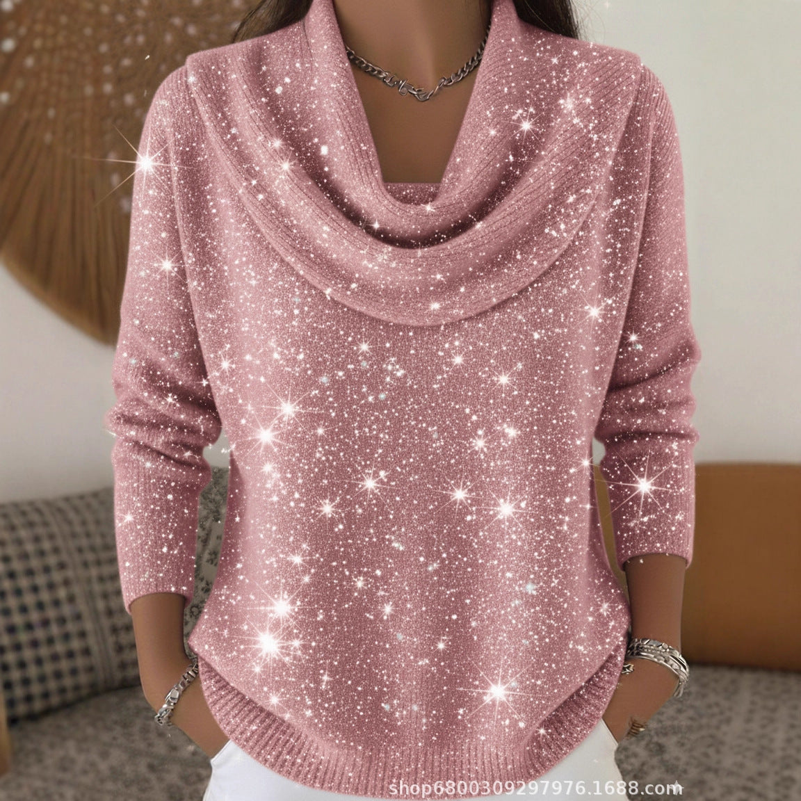 Autumn And Winter Knitted Top