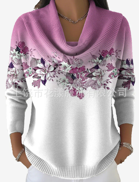 Autumn And Winter Knitted Top