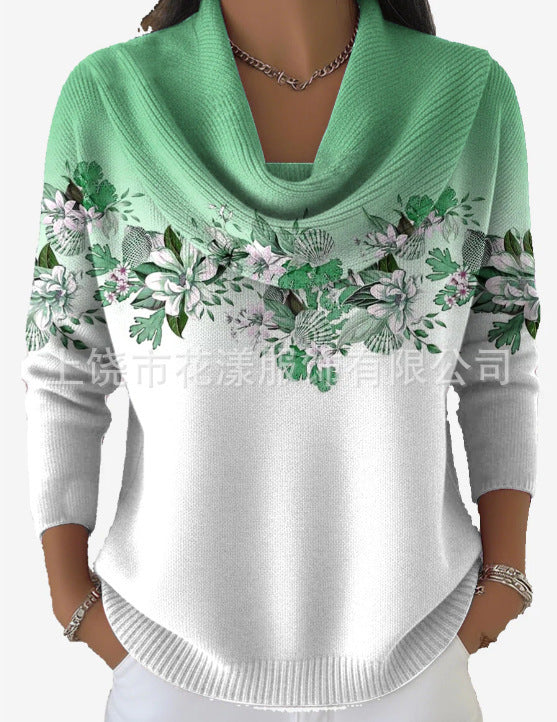 Autumn And Winter Knitted Top