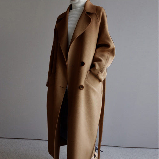 Knee-Over-Wool Coat