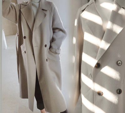 Knee-Over-Wool Coat